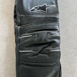Alpine Stars ladies leather motorcycle pants